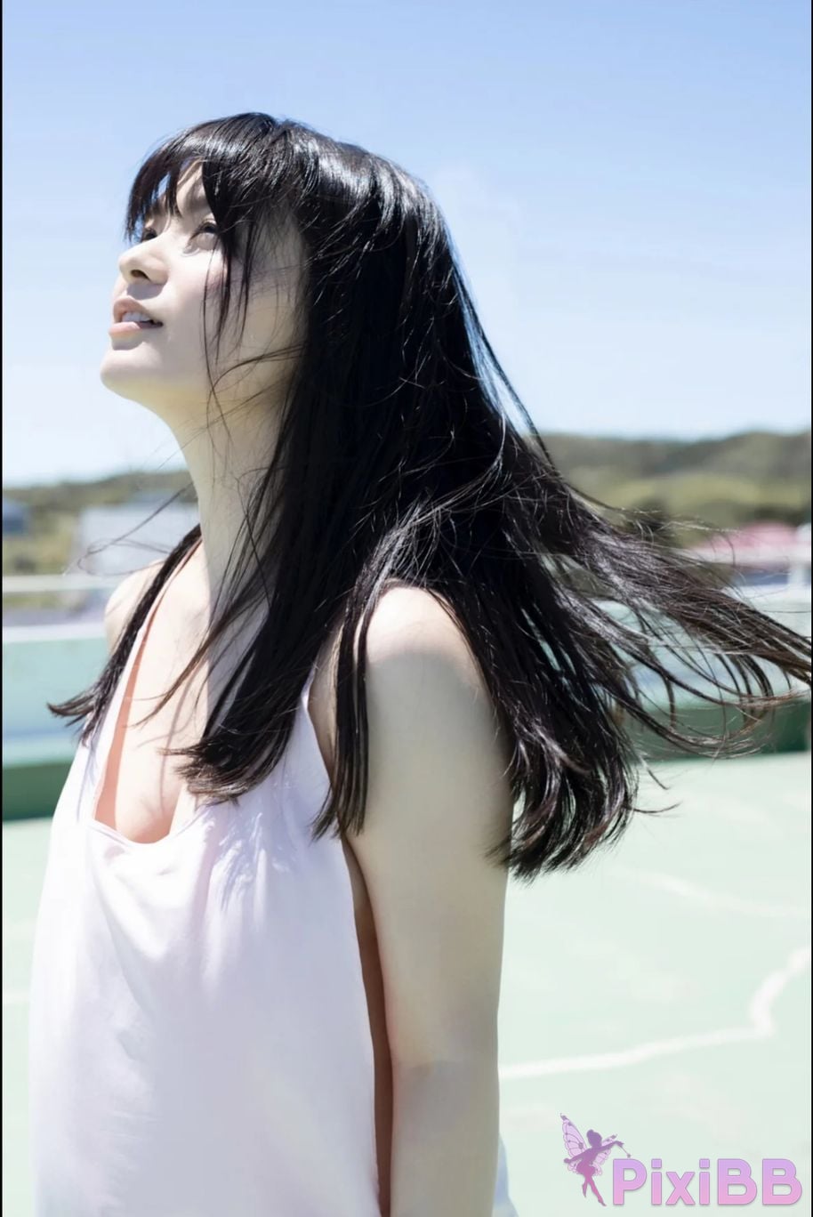 Japanese Idol Mizuki Hoshina FRIDAY digital photo book Take off your yukata PixiBB (15)